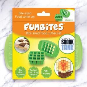 Funbites Food Cutter, Sandwich Cutter for Kids